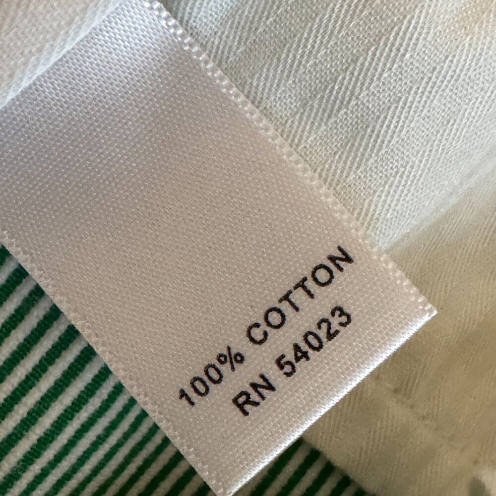Banana Republic Martin Fit Tailored Shorts in Verde Microstripe - Picture 9 of 10